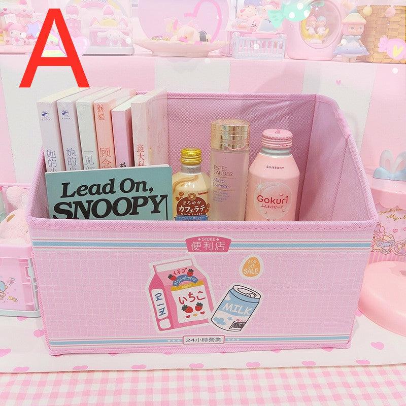 Others |  Kawaii Strawberry Milk Storage Box Pn1948 Others Others