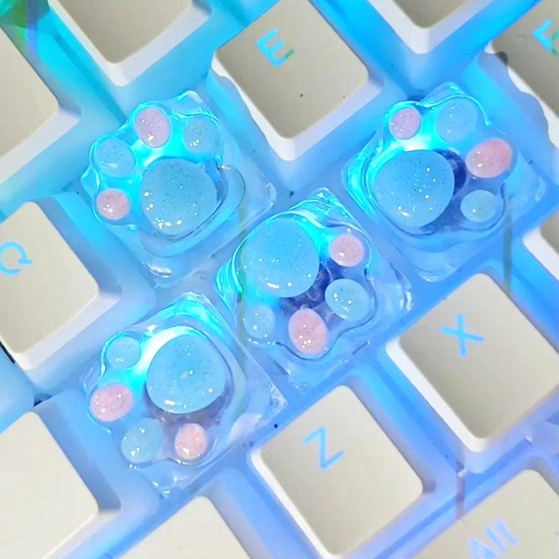 Others |  Lovely Paw Keyboard Key Cap Pn5669 Others Blue