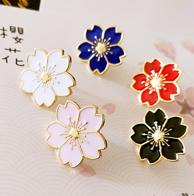 Others |  Pretty Sakura Brooches Pin Set Pn5182 Others Others