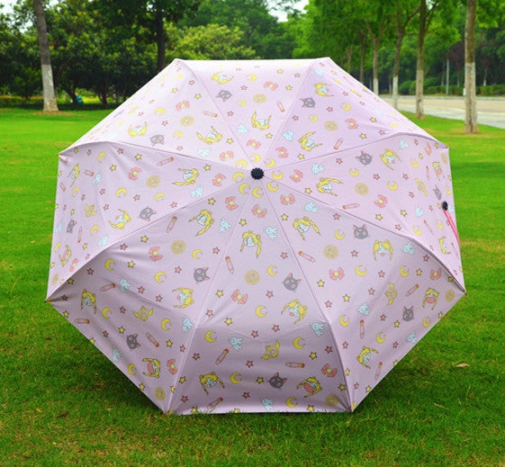 Others |  Sailor Moon Automatic Folding Umbrella Pn2834 Others Others