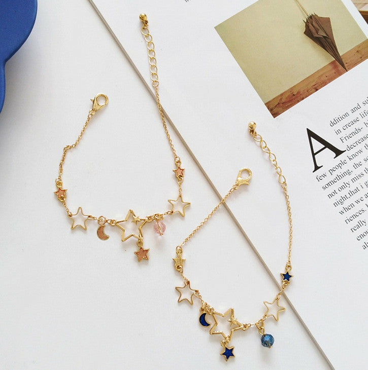 Others |  Sweet Moon And Stars Bracelet Pn1819 Others Blue