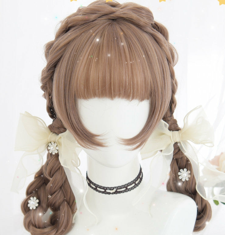 Wigs |  Fashion Lolita Brown Pastel Wig Pn1923 Wigs Wigs