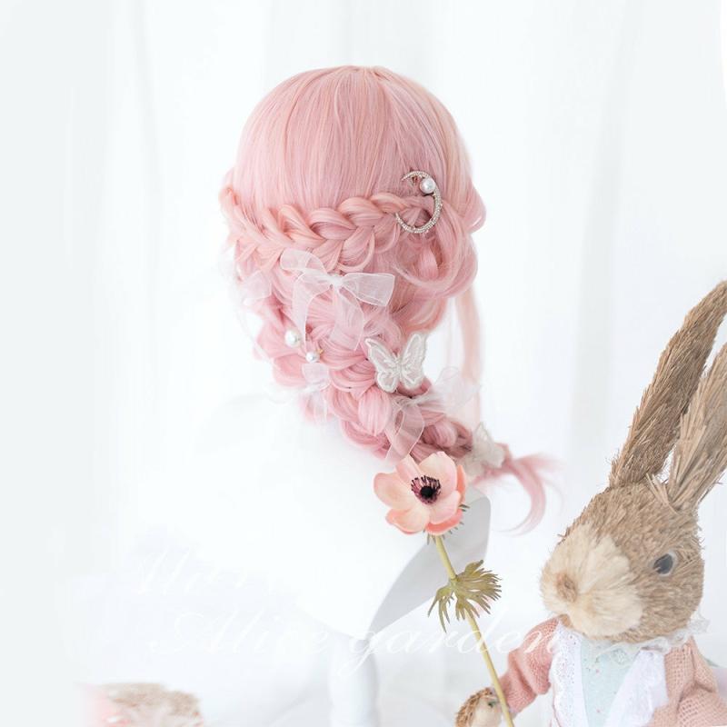 Wigs |  Fashion Lolita Pink Pastel Wig Pn1924 Wigs Wigs