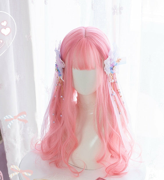 Wigs |  Fashion Lolita Pink Pastel Wig Pn2970 Wigs Wigs