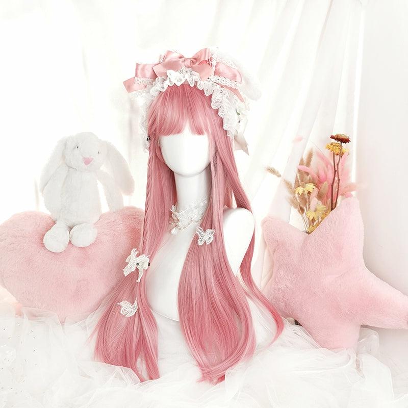 Wigs |  Fashion Lolita Pink Pastel Wig Pn4358 Wigs Wigs