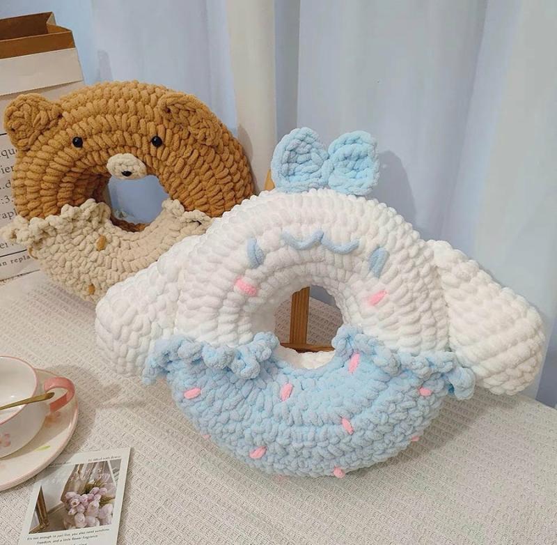 Others |  Kawaii Diy Donuts Pillow Pn6621 Others DIY Material / A