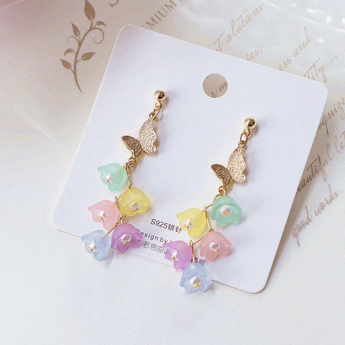 Necklaces/Chokers |  Butterfly Girl Earrings/Clips Pn5255 Necklaces/Chokers Clips